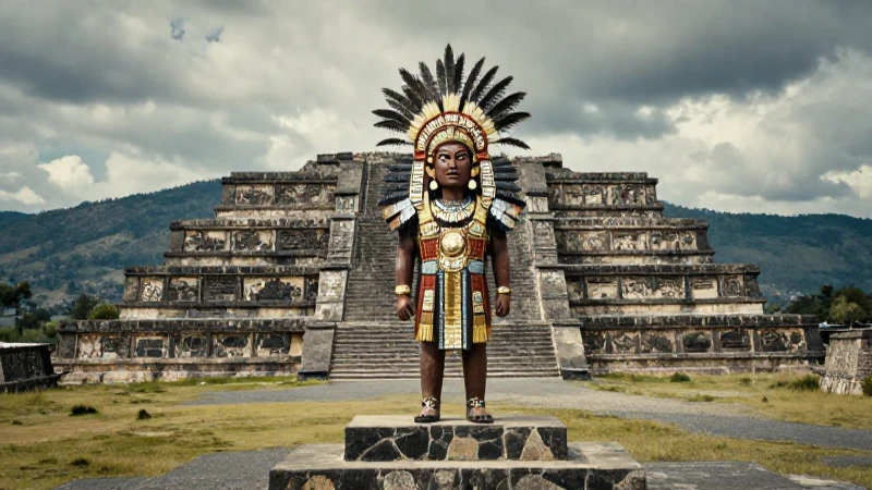 Qué es Tolteca y cuál es su significado y sociedad esencial 51 Élite tolteca en pirámide de Tula