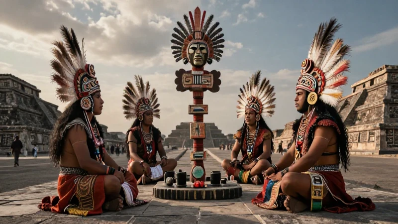 Mitos mesoamericanos: ritual, dioses y Tenochtitlan