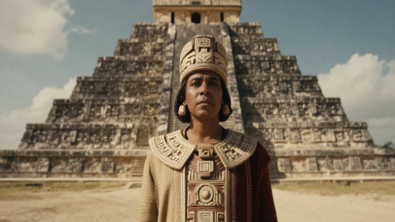 Qué importancia histórica y cultural tiene Tula para los Mexicas 5 Sacerdote tula en pirámide de Tollan, realismo cinematográfico