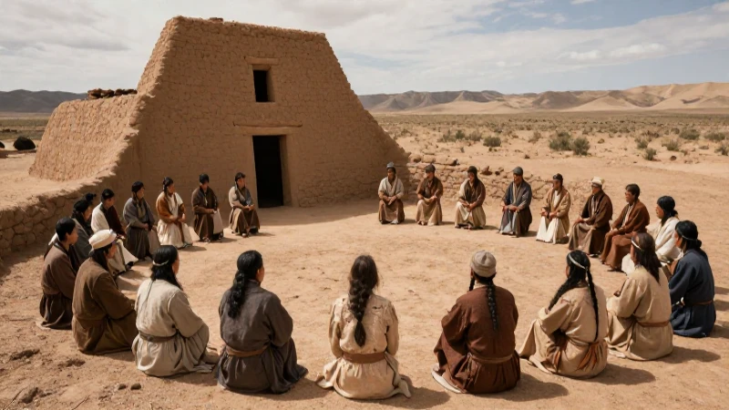 Qué características culturales y económicas tiene Oasisamérica 23 Ceremonia Ancestral Pueblo en ruinas del desierto