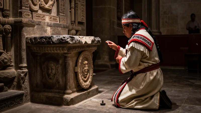 Vestigios arqueológicos bajo la Catedral Metropolitana