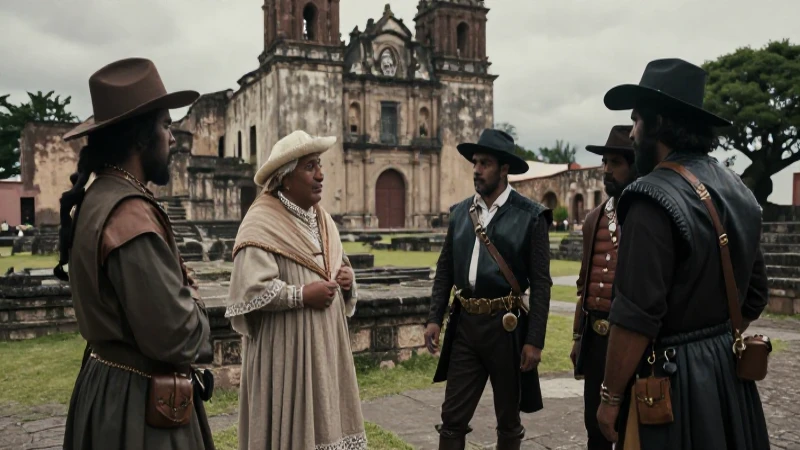 Qué ocurrió tras la Conquista de México y cuál fue su impacto 2 Mexica y colonizador en ruinas históricas
