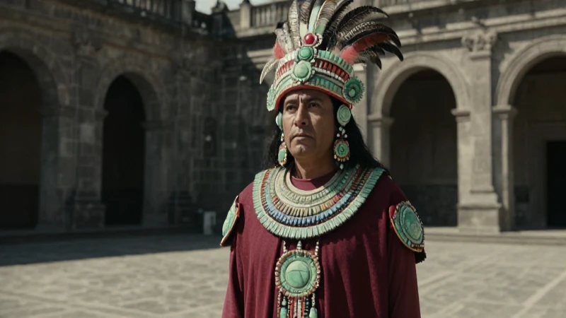 Qué ocurrió tras la Conquista de México y cuál fue su impacto 3 Noble Mexica con jade en sombra de Texcoco