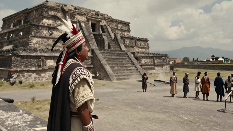 Qué ocurrió tras la Conquista de México y cuál fue su impacto 9 Mexica observa a españoles en un paisaje colonial