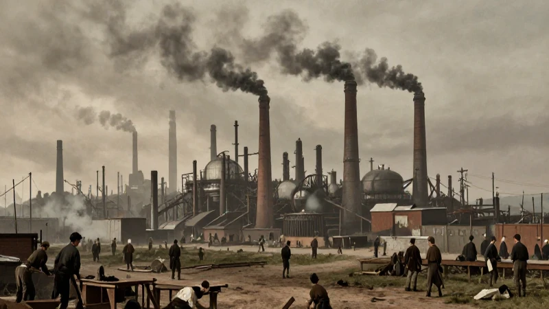 Siglo XIX: Revolución industrial transformadora