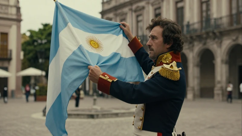 Cuál es la definición, historia y características de la bandera argentina 26 Revolucionario argentino al inicio del siglo XIX