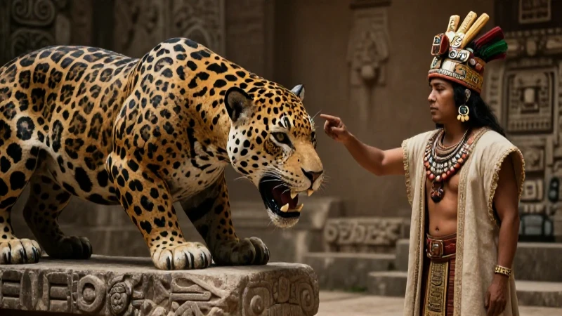 Tezcatlipoca: Significado y Mitos del Dios Azteca del Jaguar 3 Jaguar y Tezcatlipoca: poder y misticismo azteca