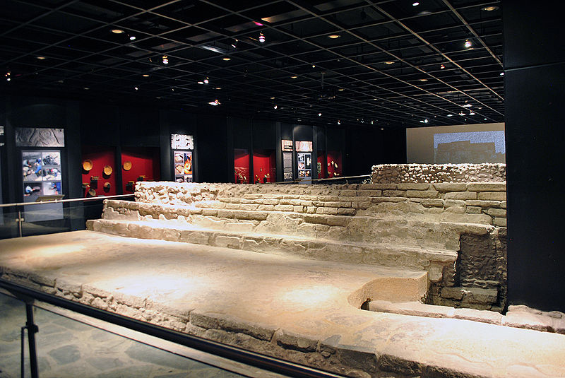 que vestigios prehispanicos hay en el centro cultural de espana