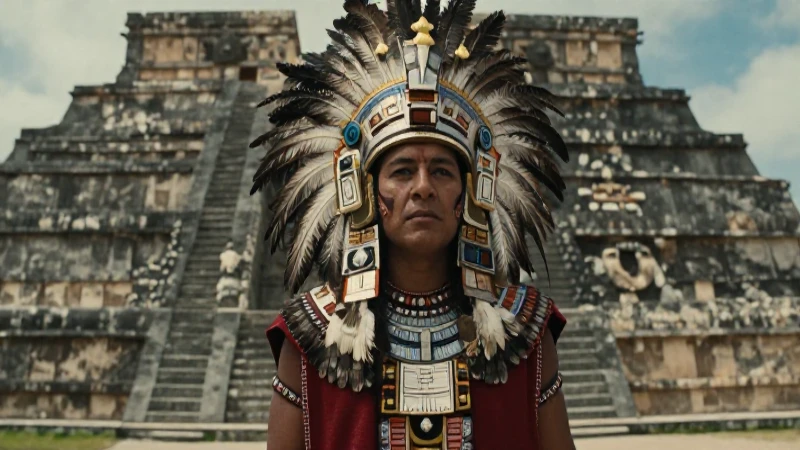 Sacerdote Tolteca Quetzalcóatl en Tula