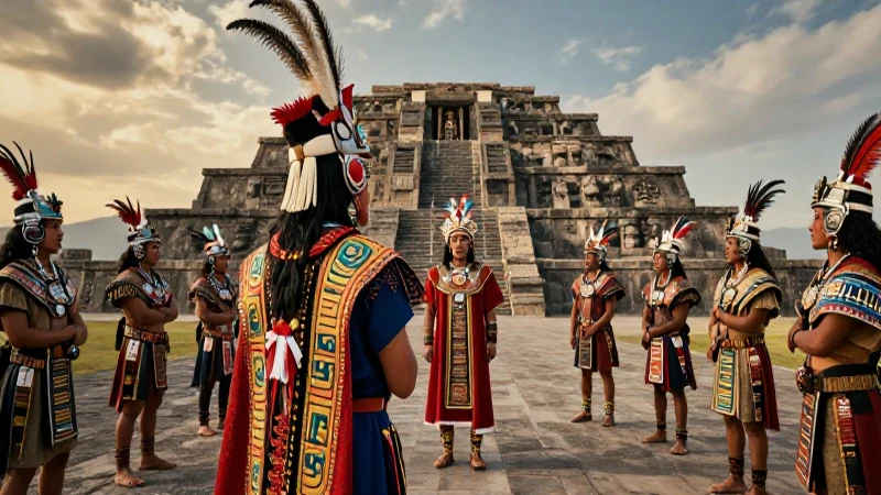 La Triple Alianza: Estrategia y Formación del Imperio Mexica 11 Nezahualcóyotl en consejo estratégico azteca