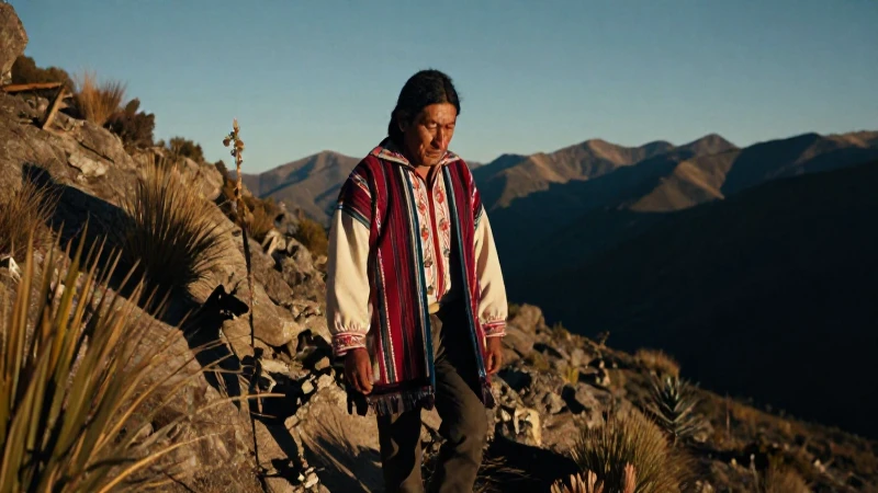 De dónde provienen los indígenas rarámuris de la Sierra Tarahumara 48 Hombre Rarámuri con vestimenta tradicional en la sierra
