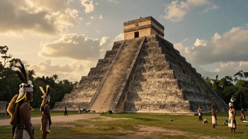 Qué características definen las áreas culturales de Mesoamérica 46 Pirámide Maya al atardecer en la selva