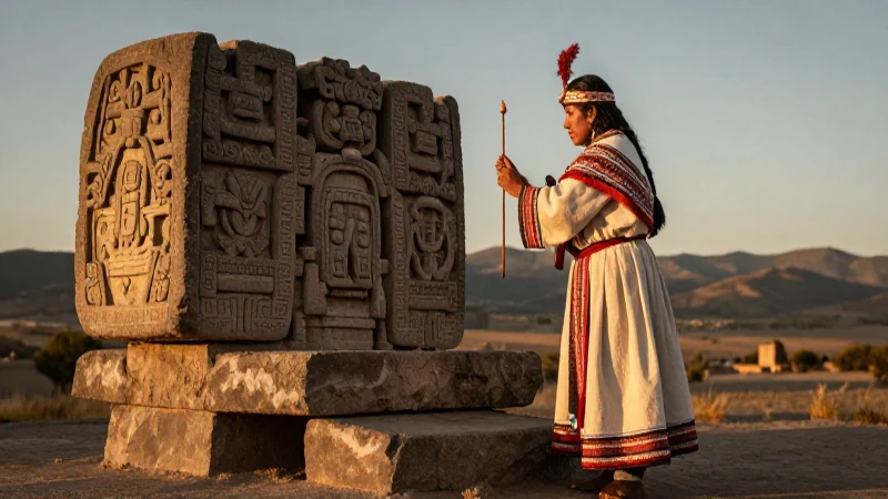 Religión de los tlaxcaltecas: Camaxtli, el dios supremo 25 Sacerdote Tlaxcalteca en ritual, altiplano antiguo