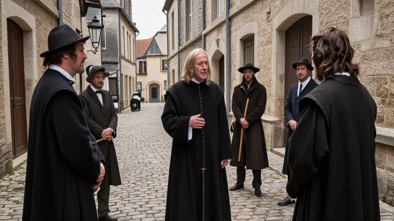 Tensión noble católica e hugonote en Francia