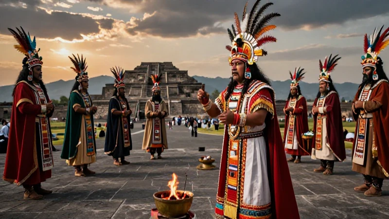 Cuáles son los 2000 dioses de los mexicas y su cosmovisión 51 Cosmovisión Mexica en ritual majestuoso