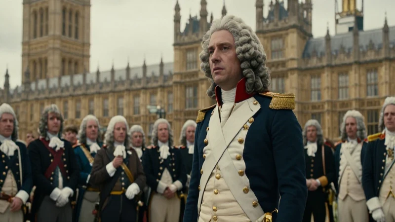William III observa el Parlamento