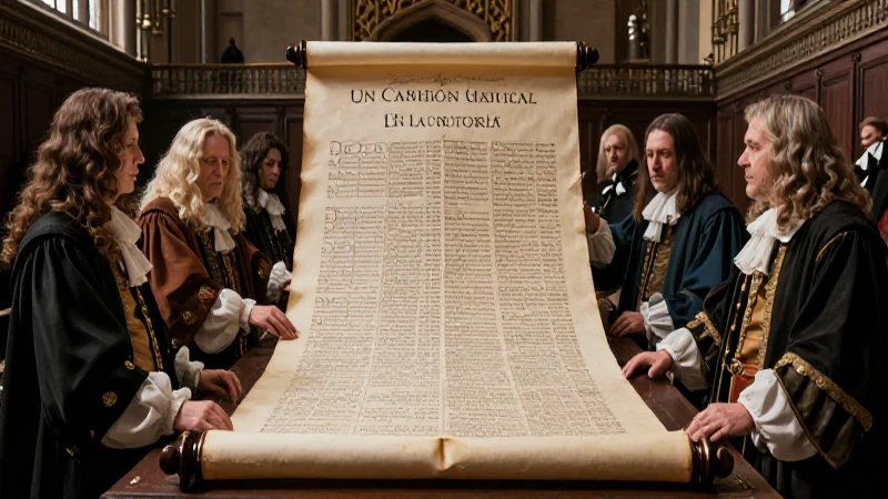 Declaración de 1689: un cambio histórico