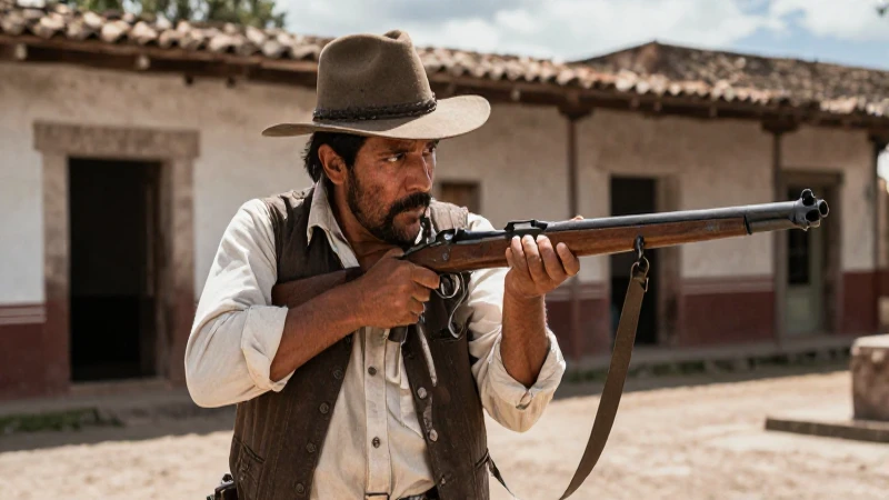 La Revolución Mexicana: Causas, Etapas y Consecuencias Clave 6 Guerrillero mexicano en la hacienda, 1910