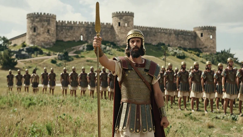 Reyes de Macedonia: Historia y legado del Reino de Macedonia 30 Perdiccas supervisando tropas en la antigua Macedonia