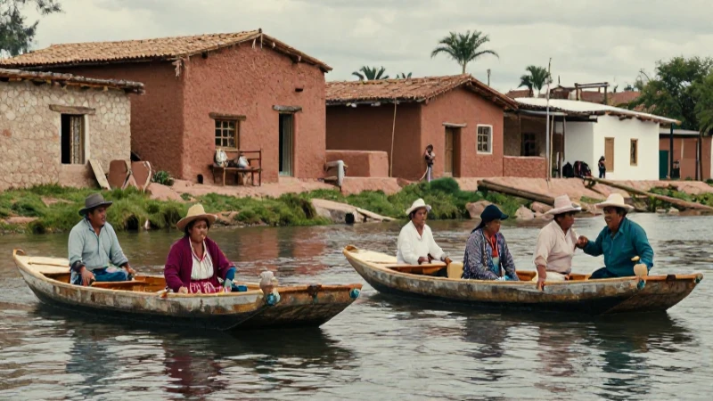 Escena histórica auténtica mexicana junto al río