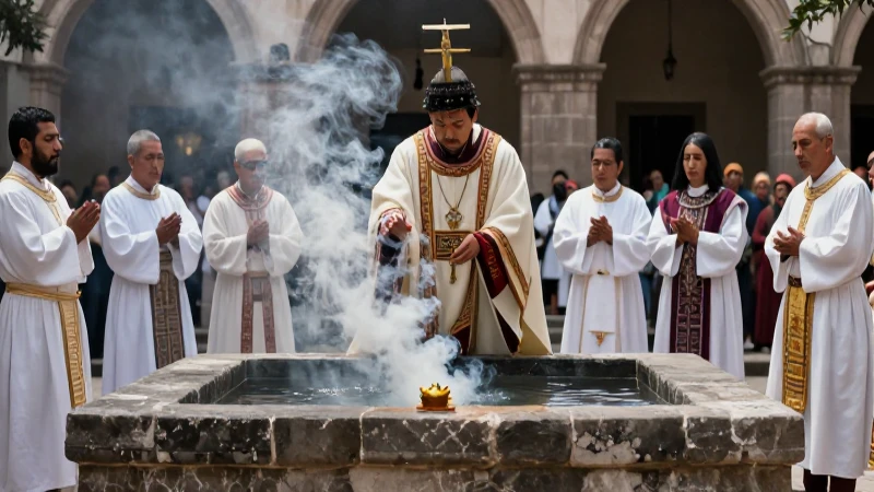 Ritual de purificación prehispánico en México