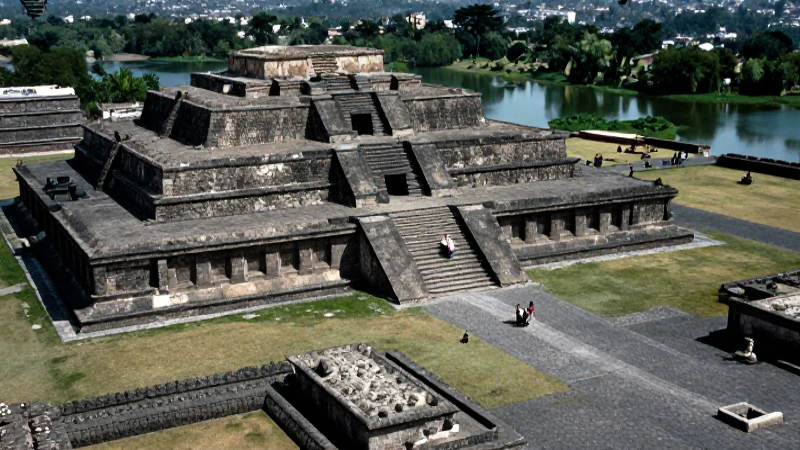 Las ruinas de Tenochtitlán son testigos del pasado azteca 16 Majestuosas ruinas aztecas de Tenochtitlán