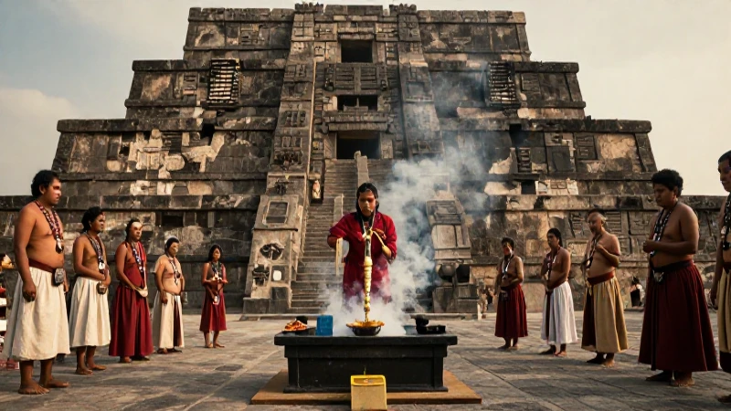 Aztecas realizaban sacrificios rituales con profundo significado cultural