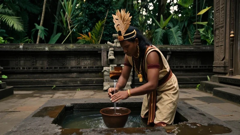 Excremento y su Olor: Significados Espirituales y Morales 11 Sacerdote maya purifica en templo antiguo