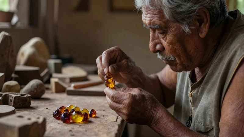 El ámbar tiene orígenes prehispánicos en el náhuatl
