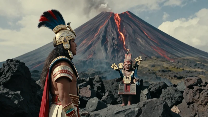 Huitzilopochtli vence a Coyolxauhqui en el mito Mexica