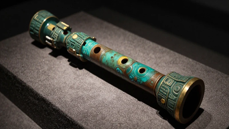 Silbatos de la muerte azteca: Qué eran y por qué temían 4 Flauta azteca en tumba mesoamericana