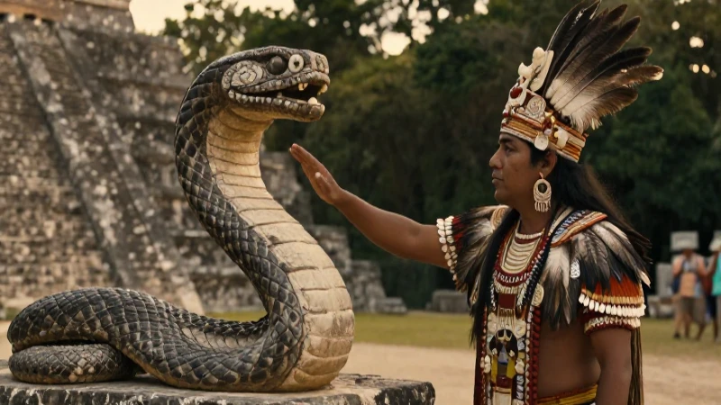Serpiente maya: dualidad, fertilidad y poder