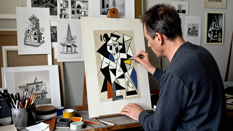 Qué es el cubismo sintético y cuáles son sus características 4 Picasso crea cubismo en su estudio parisino