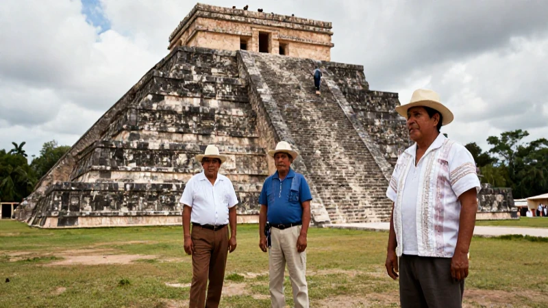 Líderes indígenas en La Venta recrean cultura antigua