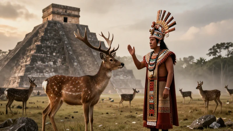 Te cuhtli: el simbolismo del venado en tierras mexicanas 18 Cazadora majestuosa en valle azteca