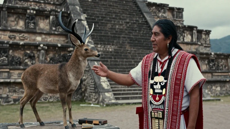 Te cuhtli: el simbolismo del venado en tierras mexicanas 17 Venado mixteco simboliza ritual en ruinas antiguas