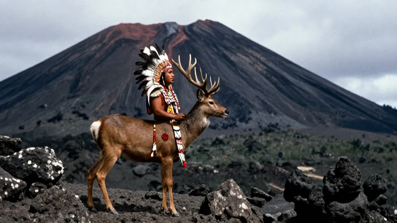 Te cuhtli: el simbolismo del venado en tierras mexicanas 16 Cazador mesoamericano con venado en Cerro de la Luna
