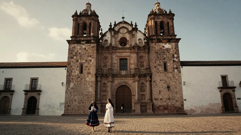 Colonial Tehuacán, residente bajo luz dorada