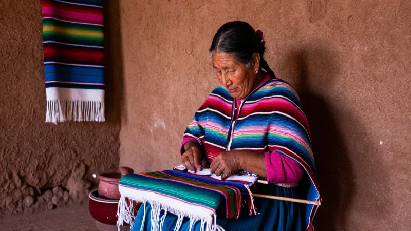 Teotongo: Descubre la magia de este pueblo en Oaxaca 44 Artesanía típica en Teotongo, Oaxaca, con luz natural