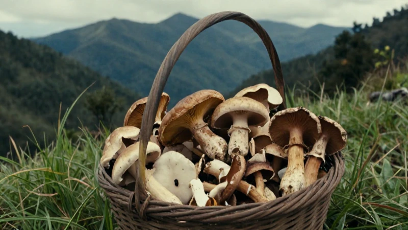 Tradición mesoamericana con hongos en Sierra Madre