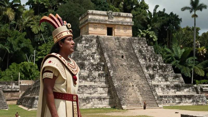 Tlacaelel: El arquitecto fundamental del Imperio Azteca 19 Tlacaelel dirige la construcción de una pirámide monumental