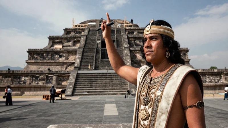 Tlacaelel: El arquitecto fundamental del Imperio Azteca 25 Arquitectos aztecas construyendo el Templo Mayor
