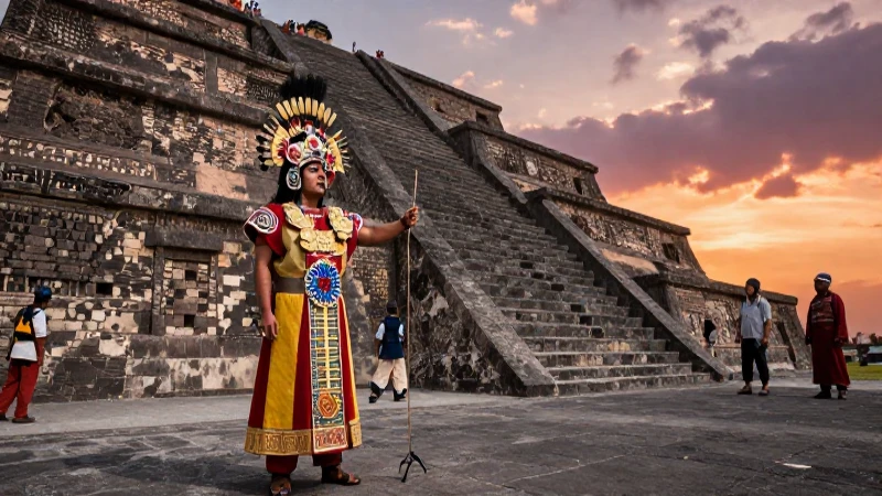 Tlacaelel: El arquitecto fundamental del Imperio Azteca 21 Tlacaelel dirige la construcción monumental en Tenochtitlan