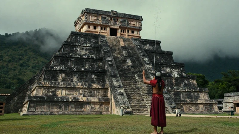 Qué es Tlalocan y cuál es su significado histórico 50 Sacerdote azteca rinde ritual en pirámide altiplano