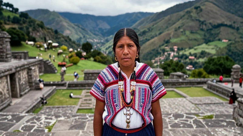 Mujer indígena en Tlapacoya, tesoro cultural ancestral
