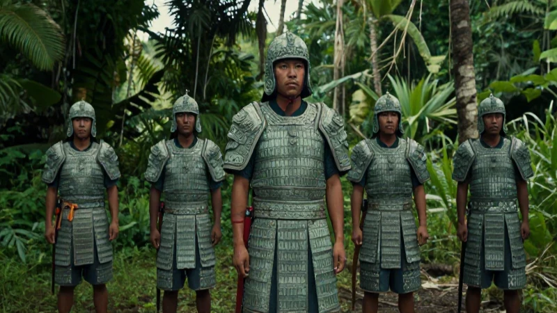 Quiénes fueron los guerreros tlaxcaltecas en Filipinas 50 Guerreros tlaxcaltecas en Filipinas en estilo documental