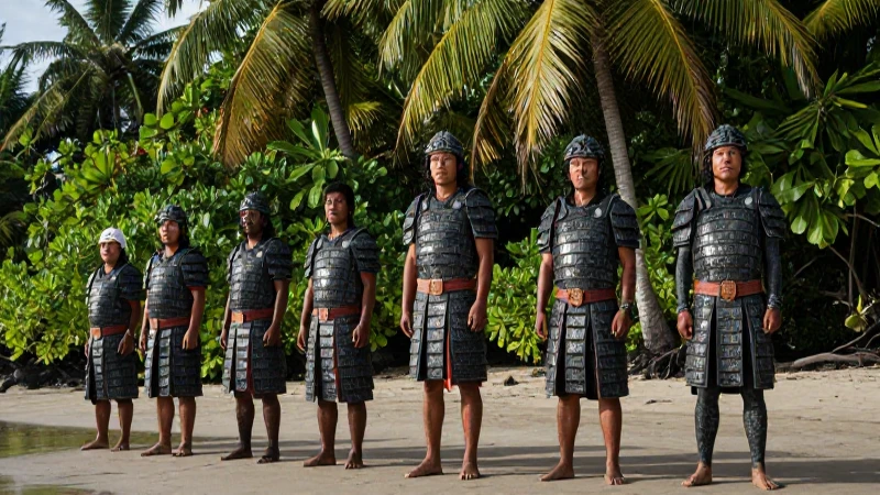 Quiénes fueron los guerreros tlaxcaltecas en Filipinas 45 Guerreros tlaxcaltecas en playa tropical mesoamericana