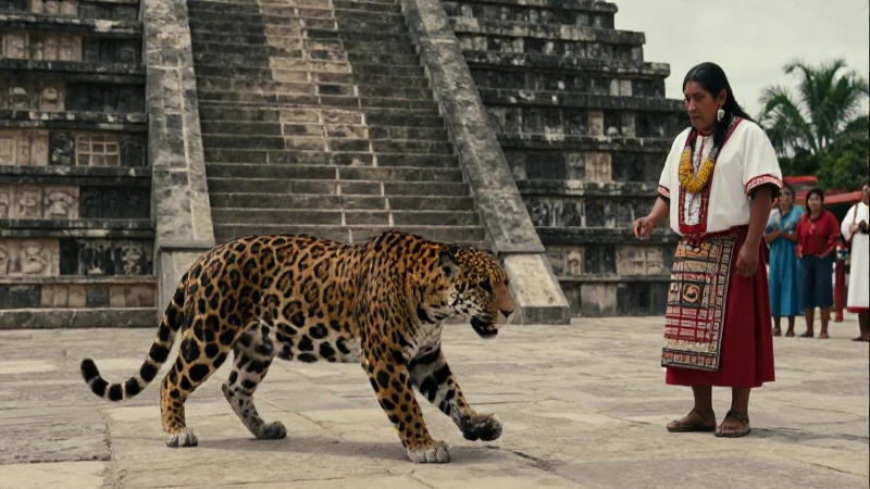 Nahual Jaguar: Ritual espiritual mesoamericano