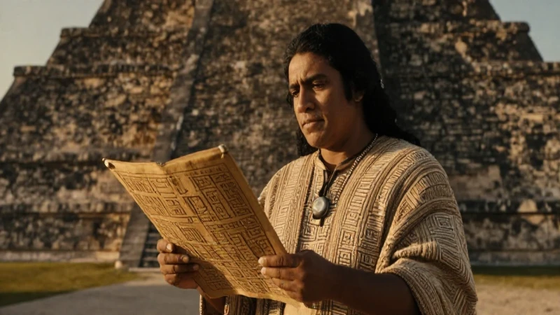 Qué es Tozoztontli y cuál es su importancia cultural 17 Nahua estudia códice frente pirámide antigua