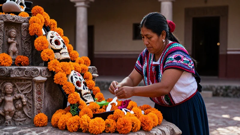 Celebración indígena de la vida y la muerte